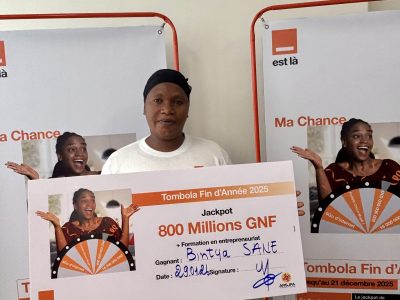 JACKPOT : la remise des 800 Millions de la Tombola de fin d’année 2025 !