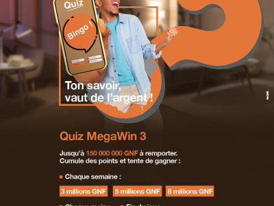 INFO MEDIA : Lancement du QUIZ MégaWin 3