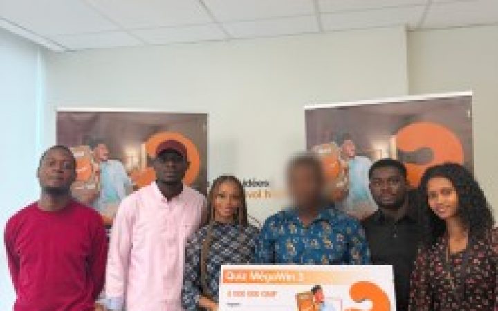 QUIZ MégaWin 3 : Orange Guinée récompense une nouvelle fois ses heureux gagnants